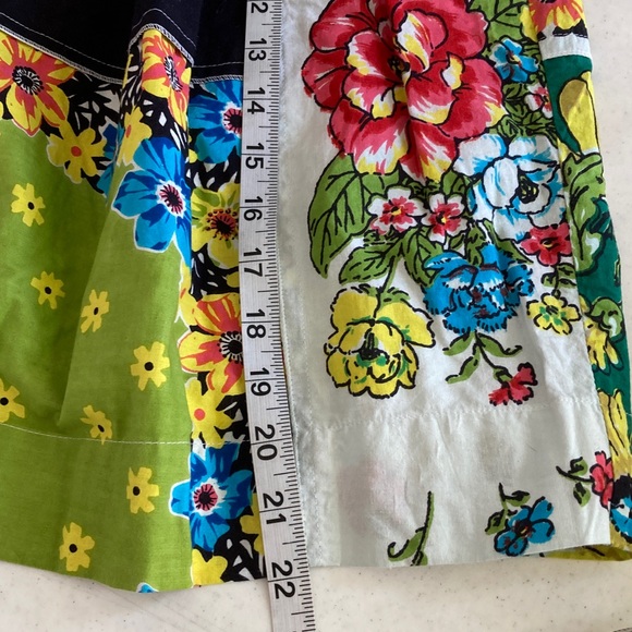 Boho Retro Floral A-Line Skirt - Picture 7 of 7